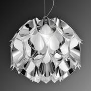 Slamp Flora -design-riippuvalaisin, hopea, 50 cm