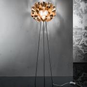 Slamp Flora -design-lattiavalaisin, kupari