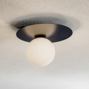 Kattovalaisin Firn, pyöreä, 1-lamppuinen, musta