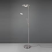 ylöspäin suunnattu LED-valaisin Barrie, lukuvalo, mattanikkeli