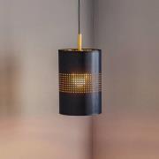 Riippuvalaisin Bogart, 1-lamppuinen, musta/kultainen