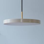 UMAGE LED-riippuvalaisin Asteria Mini, helmenvalkoinen/messinki, Ø 31 ...