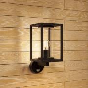 Lucande ulkoseinälamppu Ferda, anturi yläosassa, antrasiitti