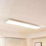 Arcchio LED-paneeli Lysander, 50W, CCT, 119cm, hopea