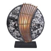 Pia pöytävalaisin, pyöreä