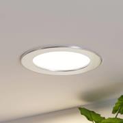 Prios LED uppoasennusvalaisin Cadance, hopea, 17 cm, CCT, IP44