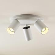 Arcchio kohdevalaisin Brinja, valkoinen, pyöreä, Ø 6 cm, 3-lamppuinen,...