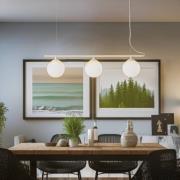 Riippuvalaisin Beryl, 3-lamppuinen, valkoinen