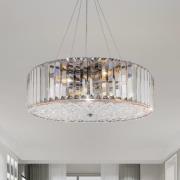 Maytoni Recinto riippuvalaisin, Ø 40 cm, kristalli, 6 x E27