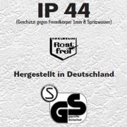 Lija -ulkoseinävalaisin, ruostumatonta terästä, pitkä malli