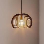 Larus riippuvalo, musta teräs, 1-lamppuinen