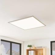 Lindby LED-paneeli Stenley, 4000 K, 60 cm x 60 cm, hopea/valkoinen
