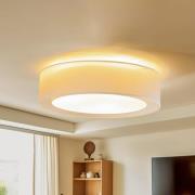 Euluna Tibu kattovalaisin, tekstiili, Ø50cm, ecru