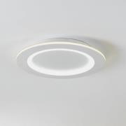 EGLO connect LED-kattovalaisin Padrogiano-Z, Ø 45 cm, valkoinen