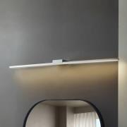 Lucande LED-peilivalaisin Kivana, kromi, metalli, 120cm, IP 44