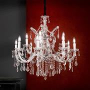 Erinomainen kattokruunu LILIANA 12 lamppuinen