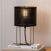 Kamil-pöytävalaisin rei'itetyllä metallivarjostimella