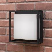 Lucande LED-ulkoseinävalaisin Kuga, antrasiitti, metallia, 25cm