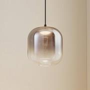 Lucande LED-riippuvalaisin Avelina, Ø 14cm , 1-valo. musta