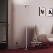 Fabbian LED-lattiavalaisin Rio, valkoinen, himmennettävä, 3 000 K, met...