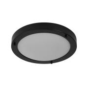 LEDVANCE Bathroom Classic Round-kattovalo 31cm mus