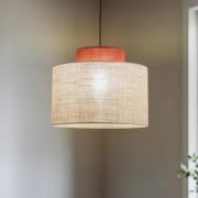 Duo riippuvalaisin, Ø 20 cm, ruosteenruskea/luonnonruskea, juutti