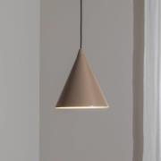 Shape-riippuvalaisin, beige, metalli, Ø 24 cm, kartio, E27