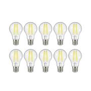 LED-filamenttilamppu E27 3,8W 830 806 lm, 10 kpl