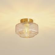 Lindby kattovalaisin Hildur, meripihka, lasi, Ø 22 cm