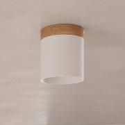 Kattospotti Rif, valkoinen, Ø 12 cm, puu, alumiini