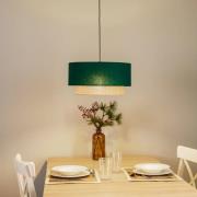 Riippuvalaisin Boho Ø 45 cm 1-lamppuinen vihreä/juutti