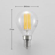 LED-lamppu E14 P45, 4W, kirkas, 2700K, himmennettävä, 2 kpl, sarja 2 k...