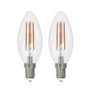Arcchio LED hehkulamppu E14 kynttilä, 2 kpl, 4000 K