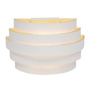 Scudo seinävalaisin, valkoinen, leveys 20 cm, alumiini, G9