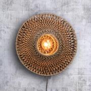 GOOD & MOJO Bali seinävalaisin, bambua, Ø 44 cm