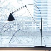 midgard LED-pöytävalaisin AYNO S, musta/musta 2700 K 76 cm
