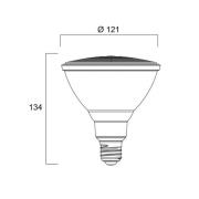 Sylvania LED-heijastin E27 15W PAR38 3000K himmeä 40° 1200lm