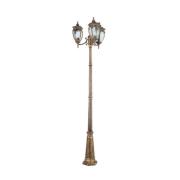 Maytoni Fleur pylväsvalaisin, kultainen antiikki