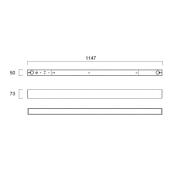 Sylvania LED-kattovalaisin Otao, prismaattinen, DALI, 830/840