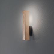 LED puinen seinävalaisin Teo, mänty, 31 cm, 3000 K
