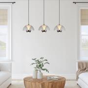 Arus LED-riippuvalaisin, savunharmaa, pituus 68 cm, muovia