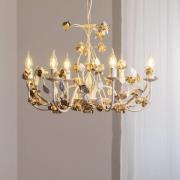 Carolina kattokruunu, norsunluunvärinen, 6-valo, rautainen