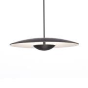 MARSET Ginger LED-riippuvalaisin Triac Ø32cm wenge/valkoinen