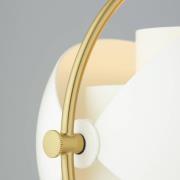 GUBI Multi-Lite pöytävalaisin, korkeus 50 cm, messinki/valkoinen