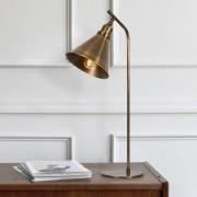 Pöytävalaisin Sivani MR-610, antiikkikulta, metalli, korkeus 50 cm