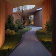 LEDS-C4 Eko kohdevalaisin ulos, musta, korkeus 15,7 cm, alumiini