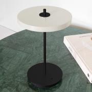 UMAGE LED ladattava pöytävalaisin Asteria Move helmi valkoinen/musta 3...