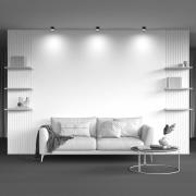 Maytoni alasvalo Hoop, musta, korkeus 5 cm Ø 8,5 cm alumiini GX53