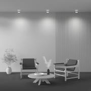 Maytoni LED-kattovalaisin Planet, valkoinen Ø 10cm alumiini 3,000K