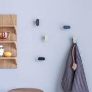 HÜBSCH takkikoukku Piccolo, rauta, kiillotetun messingin värinen